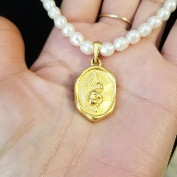 📿 VINTAGE GIVENCHY  PEARL NECKLACE - Picture 6 of 13